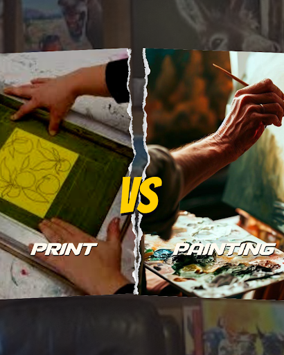 Print Vs Painting