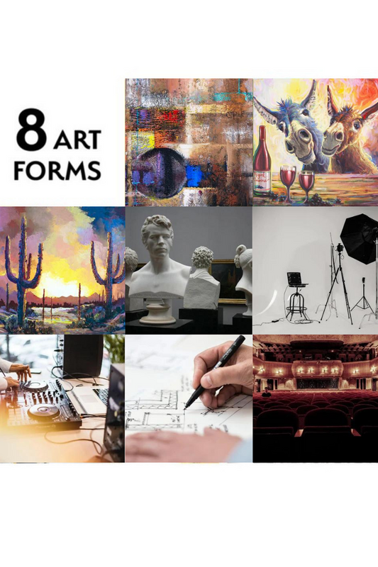What Are The 8 Forms Of Art