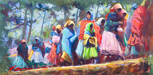 Tarahumara Indian Women Art 