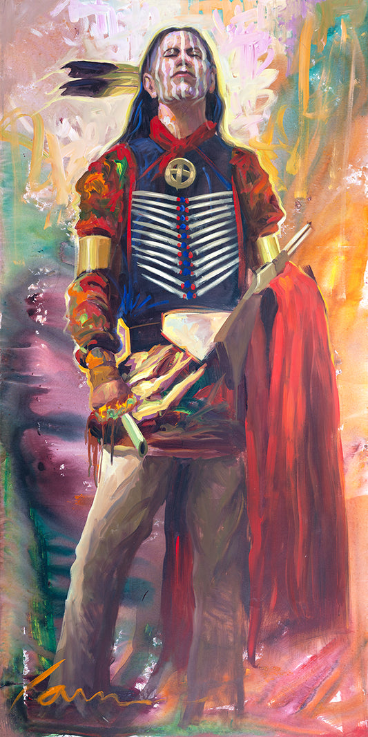 Native American Warrior Art