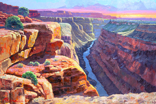 Colorado River Grand Canyon Painting