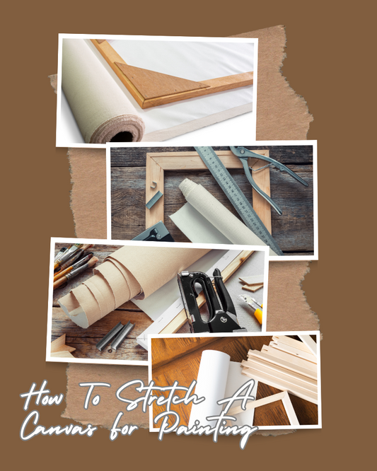 How To Stretch A Canvas For Painting
