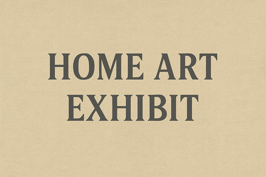 How to Curate a Personal Art Exhibit at Home
