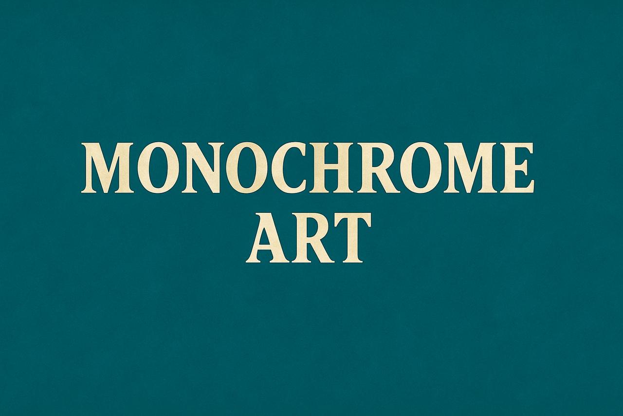 The Magic of Monochrome: Exploring Single-Color Paintings