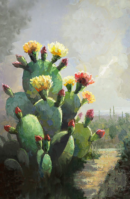 [FO#005] Prickly Pear Cactus Flower