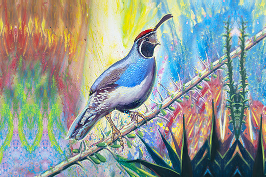 Quail & Agave (DA#002)