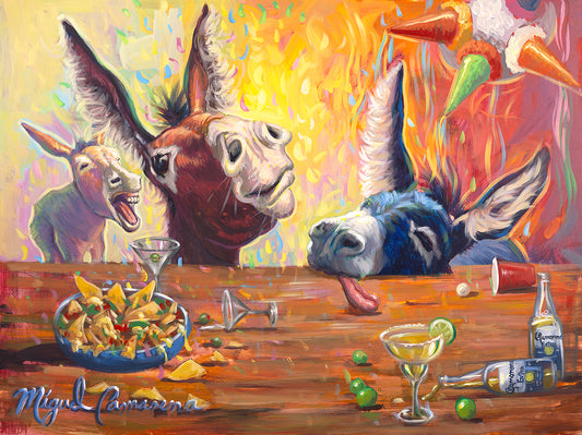 Burro Party Animal Painting
