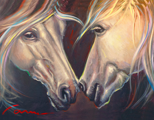 Wild Horses Embrace (HO#001)